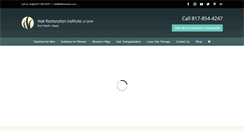 Desktop Screenshot of dfwhairloss.com